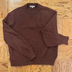 Madewell Men's Burgundy Sweater